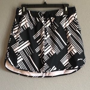 Slazenger Women’s Black/white Golf Skort Size M
